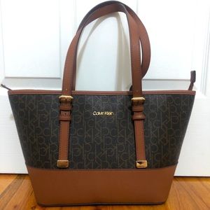 Calvin Klein Logo Satchel